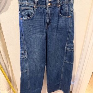 Habitual Women's Relaxed Denim Jeans in Classic Blue